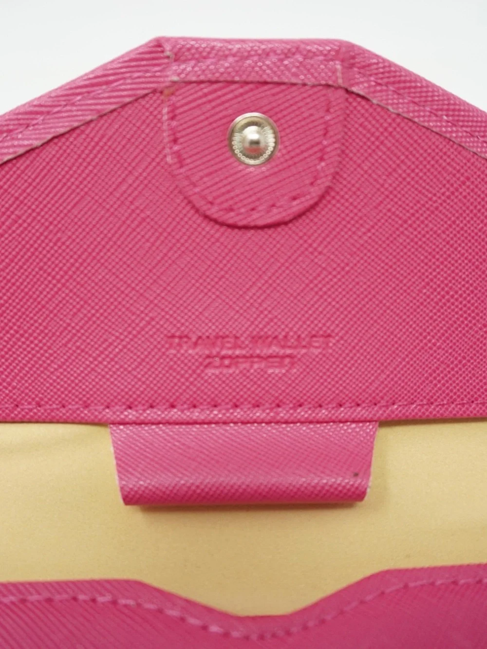 Pink Leather Travel Waristlet/Wallet Passport Holder - Picture 4 of 4